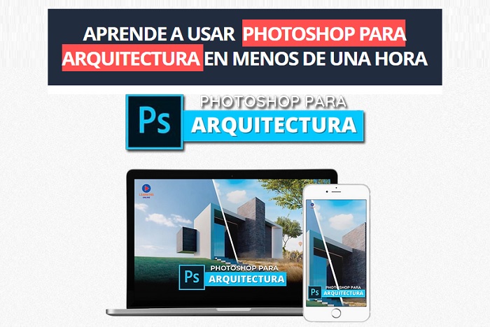 Aprende Photoshop para Arquitectura
