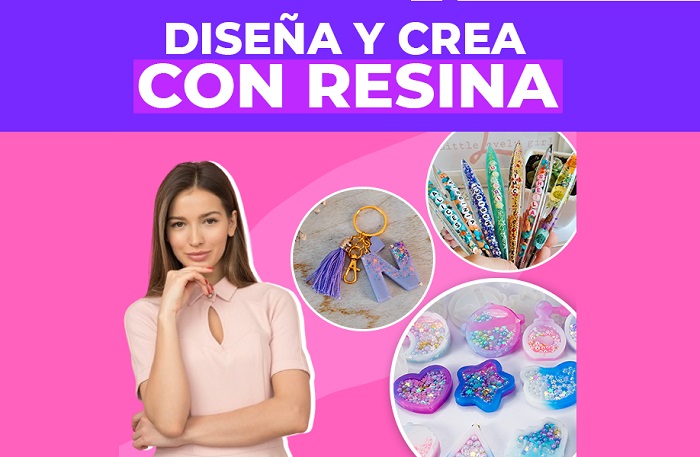 Diseña Y Crea Con Resina – Curso.