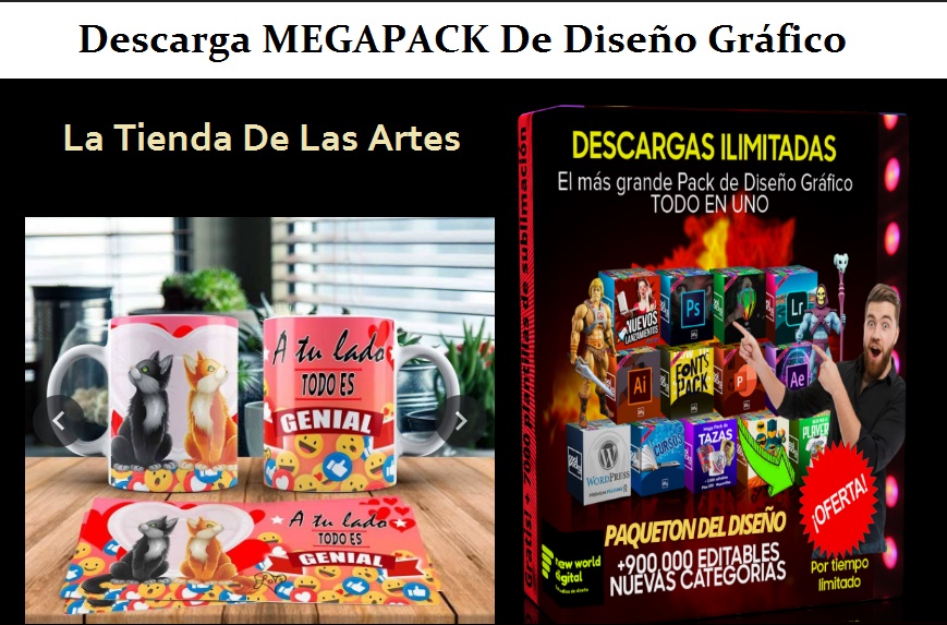 Descarga MEGA Pack De Productos Para Tus Diseños Gráficos